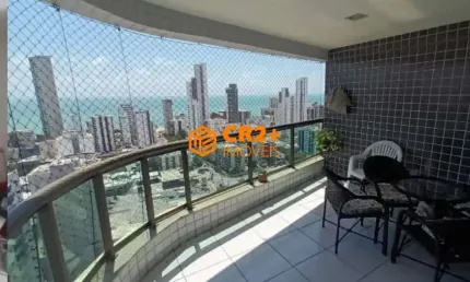 Vendo apartamento 173m2, 04quartos, 03 suítes, 03 vagas de garagem em Boa Viagem