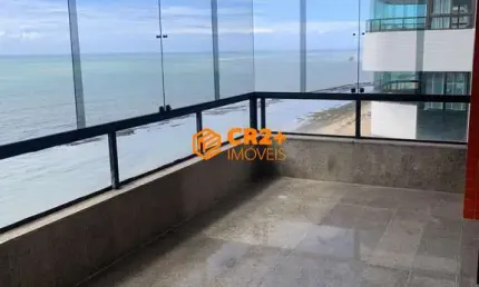 Vendo apartamento beira mar de piedade com 4 suítes- 247m²