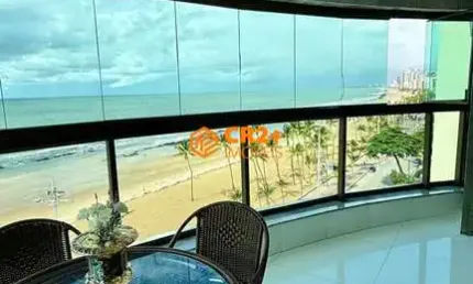 Apartamento de luxo na Av Boa Viagem - 3 suítes -177m²