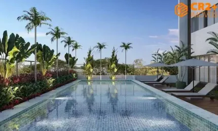 Alugo Apartamento 53m² com 2 Quartos sendo 1 Suíte, nas Graças.