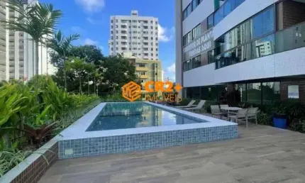 Alugo apartamento 53m² com 2 quartos sendo 1 suíte, nas graças.