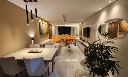 Vendo apartamento 02 quartos + reversível, 01 vaga de garagem, 80 m2 em boa viag