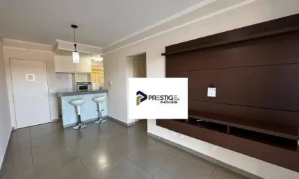 Apartamento com 1 dormitório para alugar, 47 m² por R$ 1.700/mês - Nova Aliança - Ribeirão Preto/SP