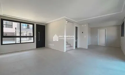 Casa em condomínio fechado com 3 quartos à venda na rua joão azolin, 757, santo inácio, curitiba, 204 m2 por r$ 1.650.000
