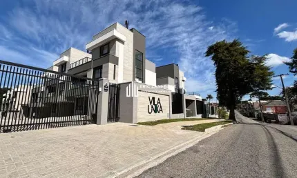 Casa em condomínio fechado com 3 quartos à venda na Rua João Azolin, 757, Santa Felicidade, Curitiba, 161 m2 por R$ 1.650.000