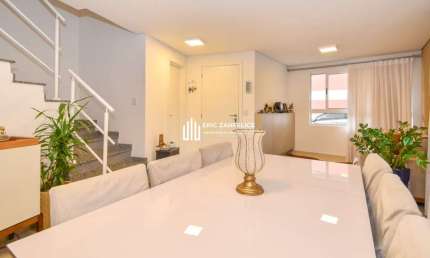Casa em condomínio fechado com 3 quartos à venda na Rua João Obrzut, 474, São Braz, Curitiba, 133 m2 por R$ 1.290.000