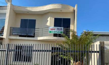 Sobrado para Venda em Campo Largo, JARDIM BUSMAYER, 3 dormitórios, 1 suíte, 3 banheiros, 2 vagas