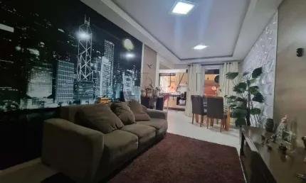 Apartamento com 130,89m² semimobiliado à venda no bairro Centro de Jaraguá do Sul
