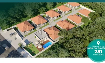 Casas a venda em condomínio fechado no bairro Centro em Schroeder