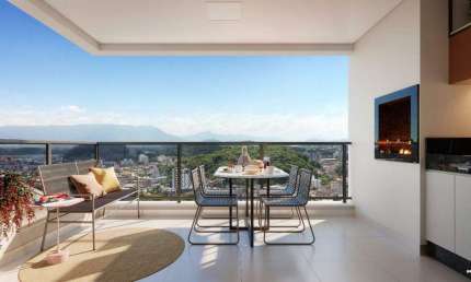 Apartamento à venda, 1 quarto, 2 suítes, 1 vaga, Santo Antônio - Joinville/SC