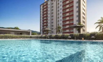 2 Dormitórios no Baía Azul Beach Club em Penha – Lazer Estilo Clube
