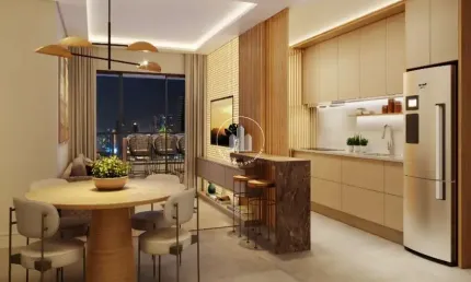 Apartamento 2 Quartos com 1 Suíte e 80m² - Kobrasol
