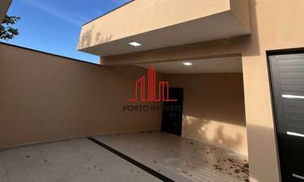 Casa nova à venda  bairro Portal Ville Azaleia, em Boituva, São Paulo.