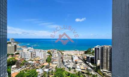 Apartamento à venda no Rio Vermelho, Salvador-BA: 1 quarto, 1 suíte, 2 banheiros, 2 vagas de garagem e 85,81m² de área.