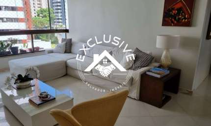 Apartamento com 4 quartos à venda na Rua Monsenhor Eugênio Veiga, Itaigara, Salvador, 132 m2 por R$ 1.300.000