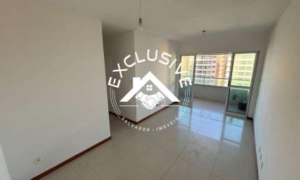 Apartamento à venda em Salvador-BA, no bairro Armação: 2 quartos, 1 suíte, 1 sala, 3 banheiros, 2 vagas de garagem, 64m².