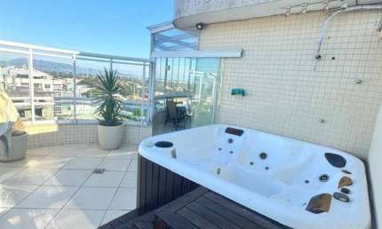 Cobertura  duplex de alto padrão com área gourmet e Jacuzzi !!!