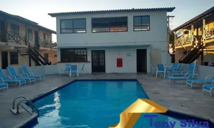 Linda casa duplex com vista mar 2 quartos no Foguete em Cabo Frio