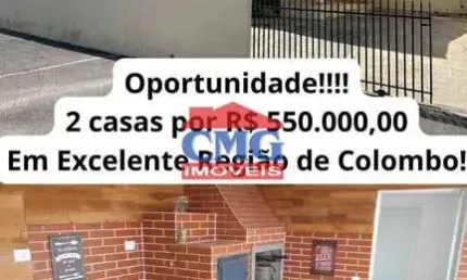 Residencial à venda por R$550.000 - Vila Cordeiro - Colombo/PR