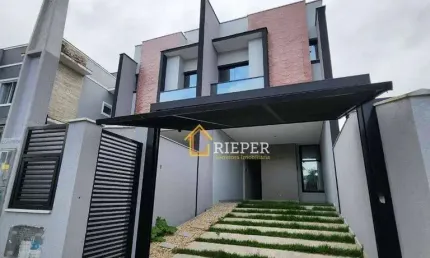 Sobrado Geminado com 3 dormitórios à venda, 120 m² por R$ 750.000 - Saguaçu - Joinville/SC