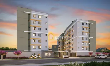 Apartamento com 3 dormitórios à venda, 64 m² por R$ 430.000,00 - Anita Garibaldi - Joinville/SC