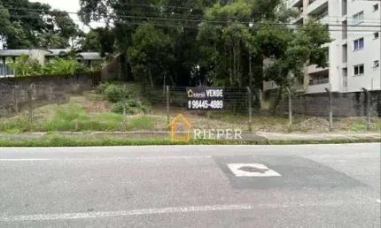 Terreno à venda, 1750 m² por r$ 3.500.000 - bom retiro - joinville/sc