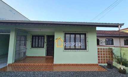 Casa com 3 dormitórios à venda, 70 m².  Aceita permuta no terreno por R$ 600.000 - Fátima - Joinville/SC
