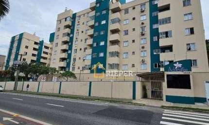 Apartamento com 2 dormitórios à venda, 51 m² por R$ 330.000,00 - Floresta - Joinville/SC