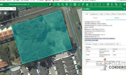 Terreno à venda, 3505 m² por r$ 5.453.000,00 - portão - curitiba/pr