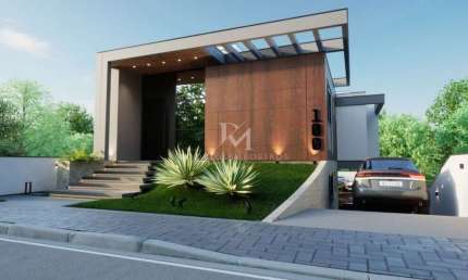Casa Alto Padrão com 4 Suítes, Piscina no Pedra Branca, Palhoça, 402m²