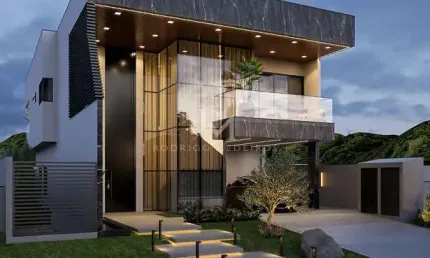 Casa de alto padrão à venda em florianópolis – casa milano com 5 suítes