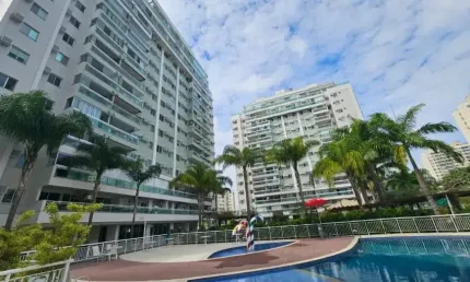 Apartamento de 3 quarto sendo 1 suite -Barra olimpica