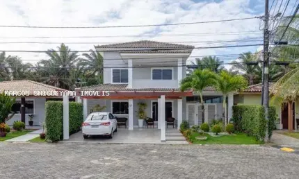 Casa em Condomínio para Venda em Lauro de Freitas, Buraquinho, 5 dormitórios, 5 banheiros, 4 vagas