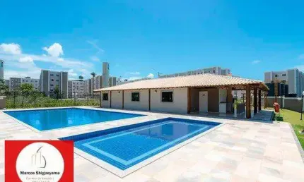Apartamento para Venda em Lauro de Freitas, Caixa D`agua, 2 dormitórios, 1 banheiro, 1 vaga