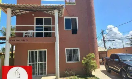 Casa em Condomínio para Venda em Salvador, Stella Maris, 3 dormitórios, 1 suíte, 4 banheiros, 3 vagas