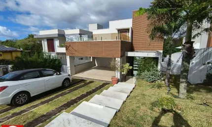 Casa em Condomínio para Venda em Camaçari, Alphaville (Abrantes), 3 dormitórios, 3 suítes, 5 banheiros, 2 vagas