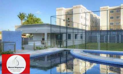 Apartamento para Venda em Camaçari, Boa União (Abrantes), 2 dormitórios, 1 banheiro, 1 vaga