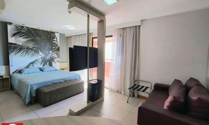 Apartamento para Locação em Salvador, Caminho das Árvores, 1 dormitório, 1 suíte, 1 banheiro, 1 vaga