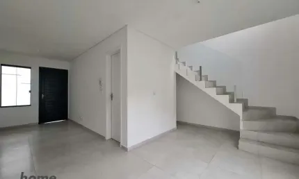 Sobrado Geminado Novo com 2 Quartos, Sendo 1 Suíte, e 1 Escritório à Venda no Bairro Santa Catarina por R$ 344.000,00