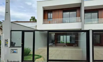 Sobrado Geminado Novo com 3 Suítes e Escritório à Venda no Saguaçú – De R$ 1.380.000,00 por R$1.299.000,00 Por tempo Limitado!!