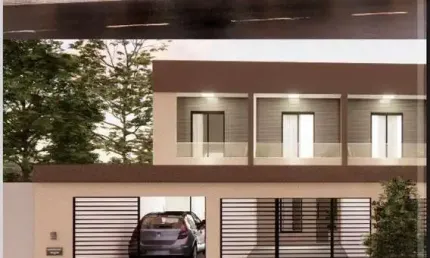 Casa duplex á venda com 2 qts - 02 banheiros - vg. - bairro são joão batista