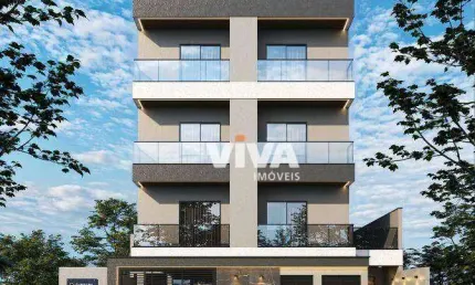 Apartamento com 2 dormitórios à venda, 59 m² por R$ 430.373,10 - Cordeiros - Itajaí/SC