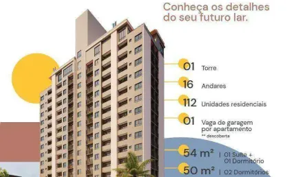 Apartamento com 2 dormitórios à venda, 50 m² por R$ 460.000,00 - Dom Bosco - Itajaí/SC
