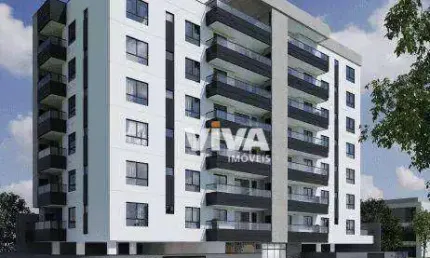 Apartamento com 2 dormitórios à venda, 72 m² - gravatá - navegantes/sc