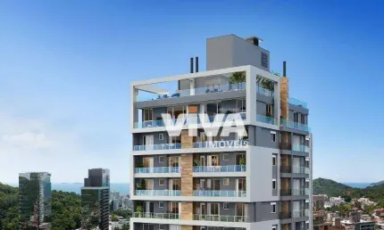 Apartamento com 2 dormitórios à venda, 77 m² - praia brava - itajaí/sc