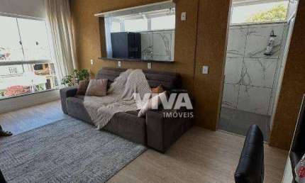 Apartamento com 2 dormitórios à venda, 64 m² por R$ 400.000 - Meia Praia - Navegantes/SC