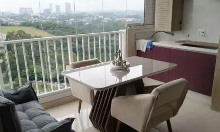 Apartamento para Locação em Barueri, Alphaville, 2 dormitórios, 2 suítes, 3 banheiros, 2 vagas