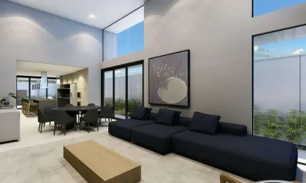 Casa em condomínio fechado com 3 quartos à venda na Avenida Antônio Borella, Jardim São Domingos, Marília, 198 m2 por R$ 1.590.000