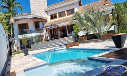 Casa em condomínio fechado com 3 quartos à venda na Alameda das Nogueiras, Residencial Portal da Serra, Marília, 420 m2 por R$ 2.800.000