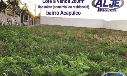 Terreno à venda na Rua Rubens Fukugawa Tamotu, Jardim Acapulco, Marília por R$ 250.000